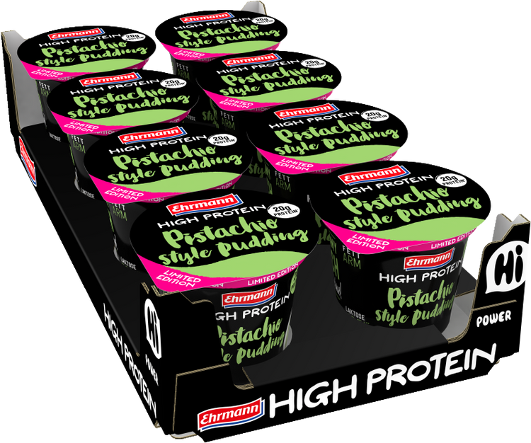 Ehrmann High Protein Pudding Pistachio Style