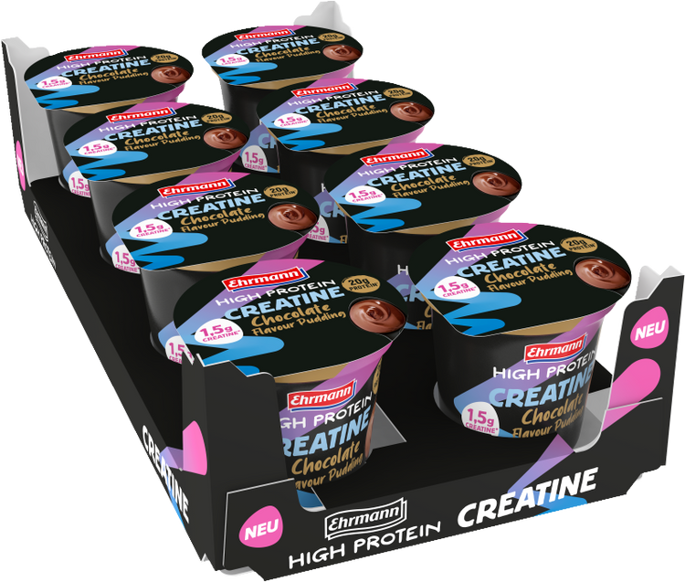 Ehrmann High Protein Creatine Pudding Chocolate Flavour
