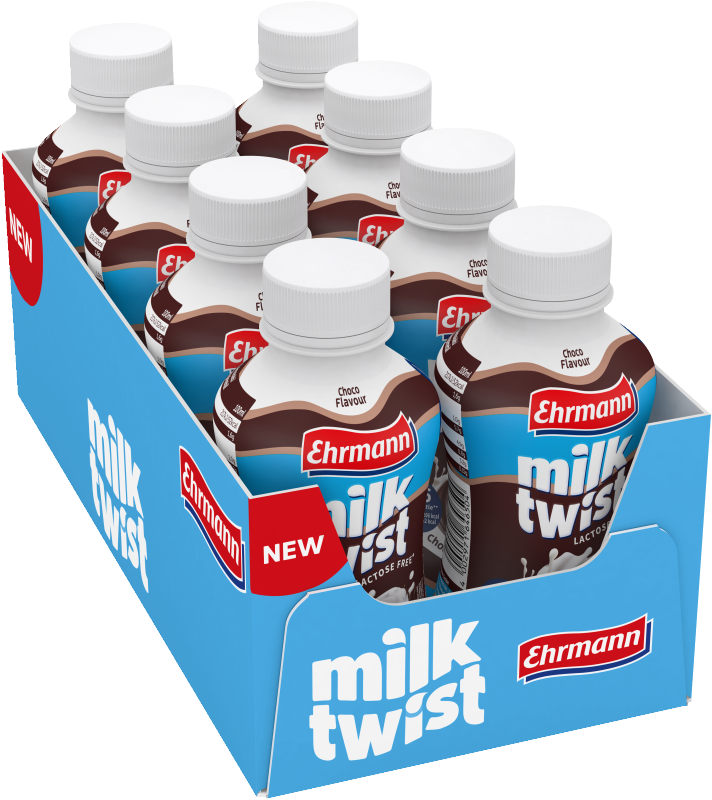 Ehrmann Milk Twist Choco Geschmack