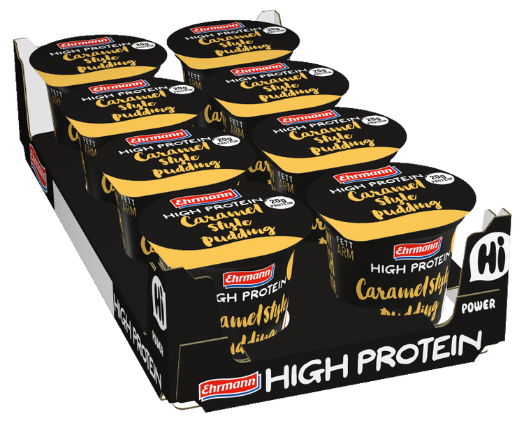 Ehrmann High Protein Caramel Style Pudding