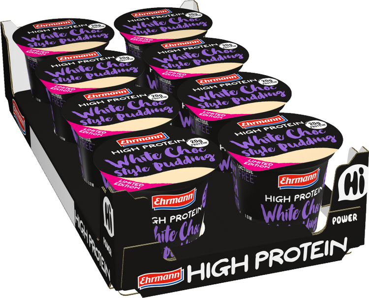 Ehrmann High Protein White Choc Style Pudding