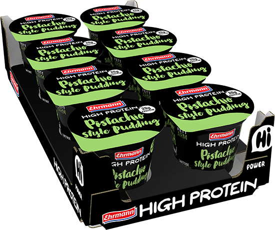 Ehrmann High Protein Pudding Pistachio Style