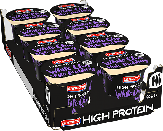 Ehrmann High Protein White Choc Style Pudding