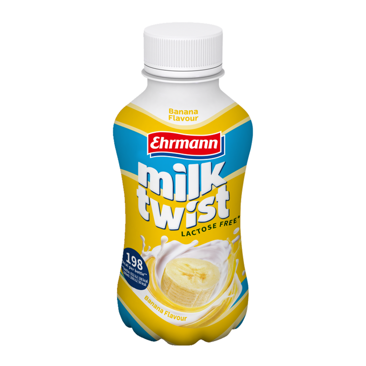 Ehrmann Milk Twist Bananen Geschmack
