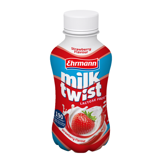 Ehrmann Milk Twist Erdbeer Geschmack