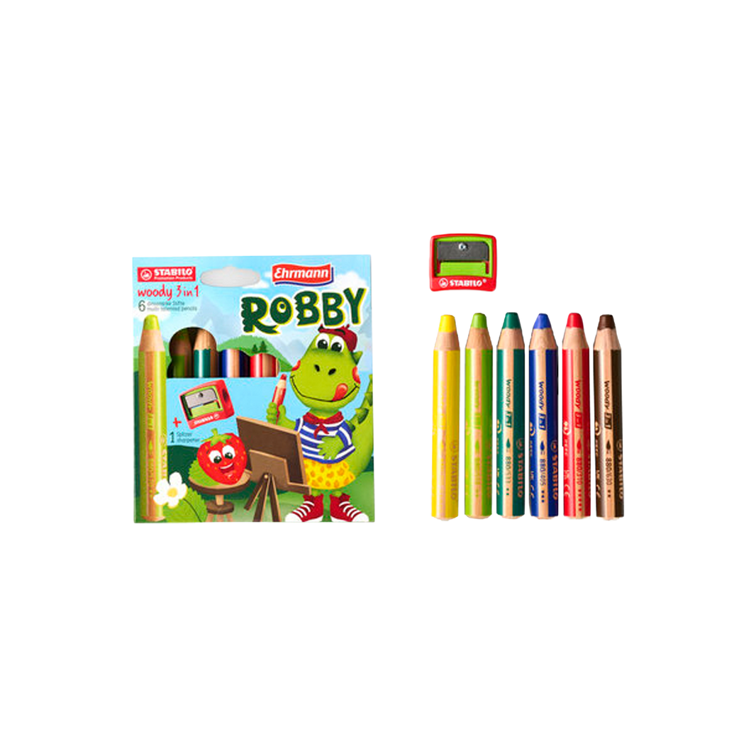 ROBBY Set Malbuch & Stifte