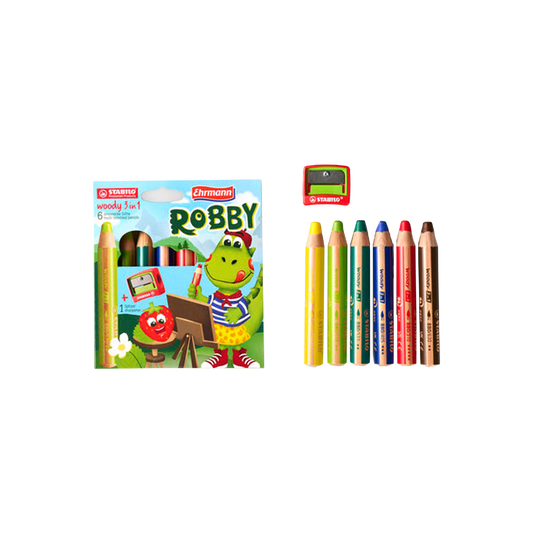 ROBBY Set Malbuch & Stifte
