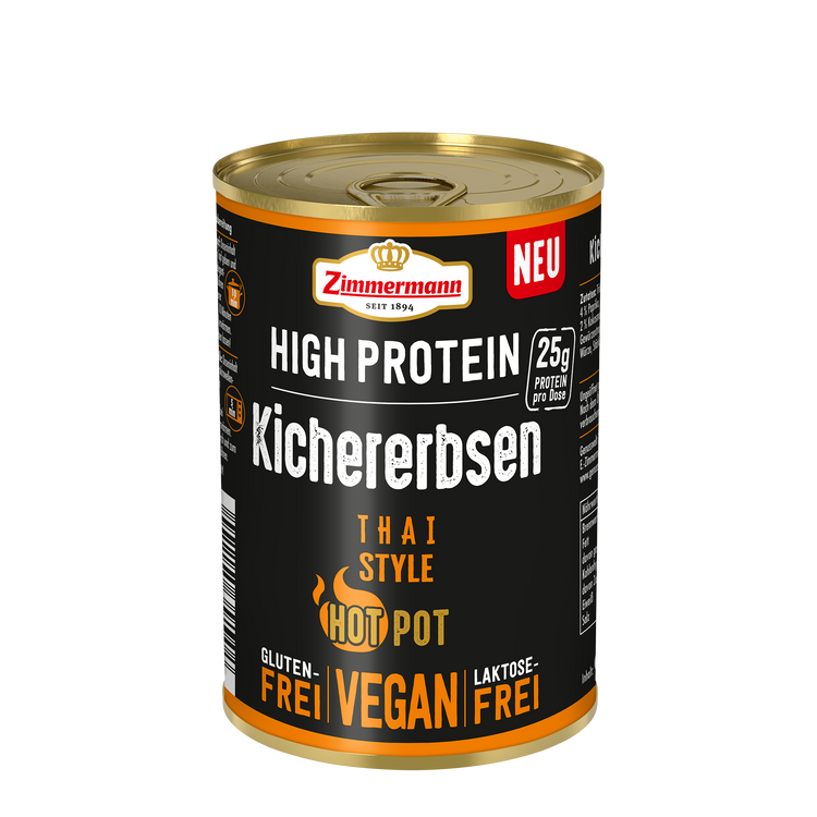 High Protein Kichererbsen Thai Style
