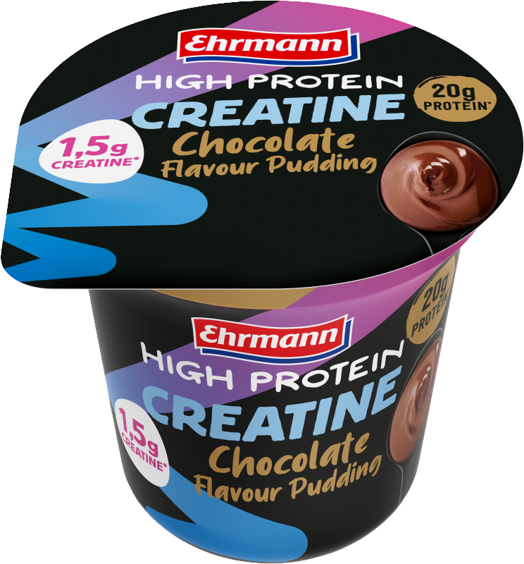 Ehrmann High Protein Creatine Pudding Chocolate Flavour