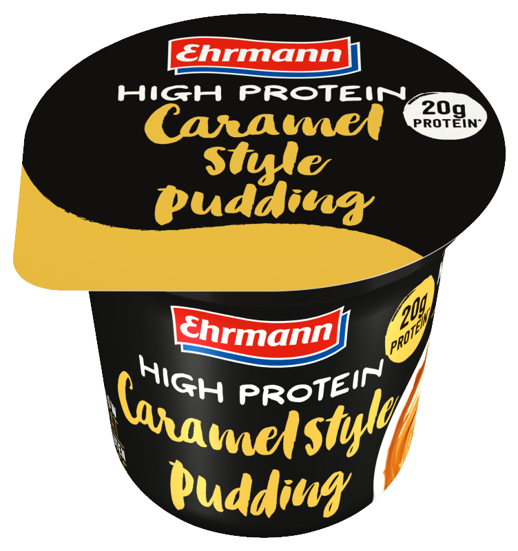Ehrmann High Protein Caramel Style Pudding