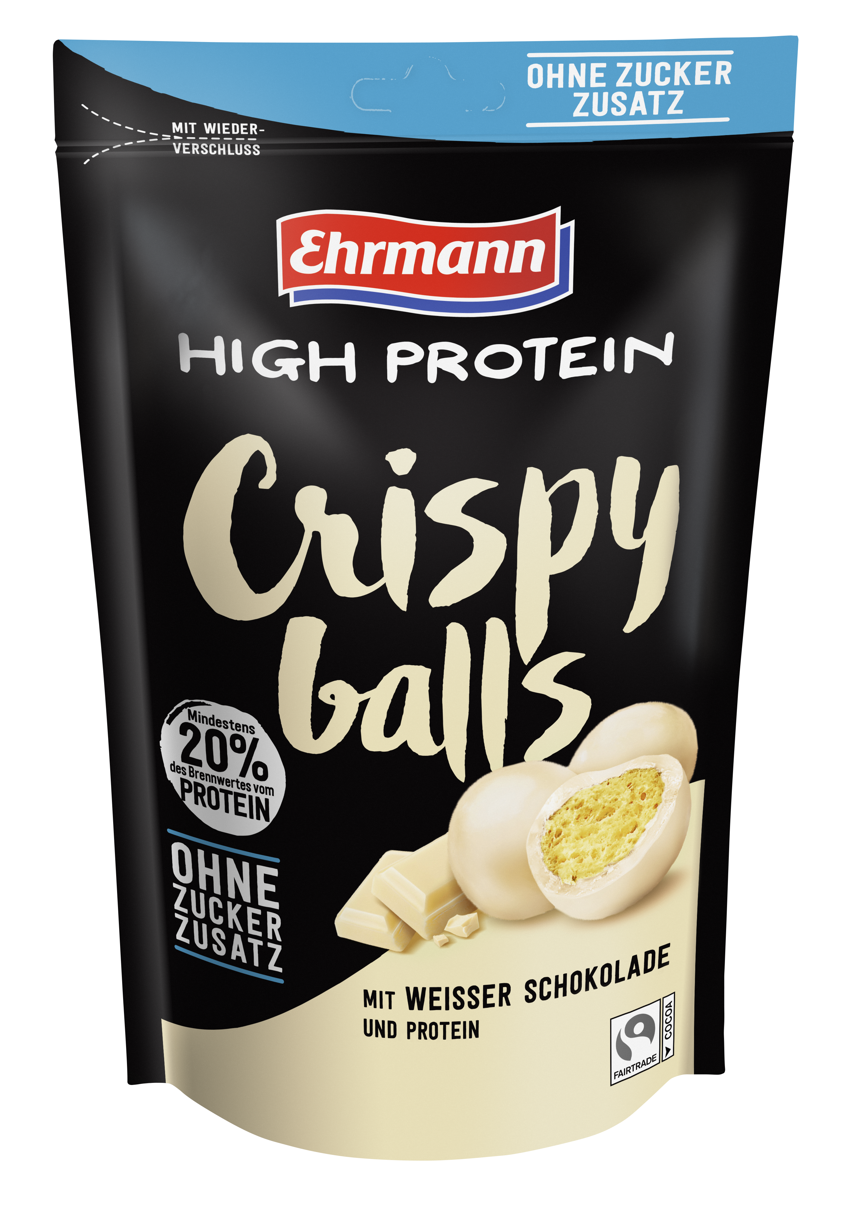 Ehrmann_Crispy_Balls_High_Protein_Snack_WeisseSchoko_55g-Beutel