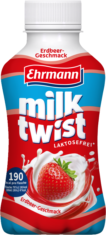 Milk Twist Erdbeer-Geschmack