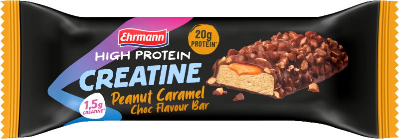 Ehrmann High Protein Creatine Bar Peanut Caramel Choc Flavour